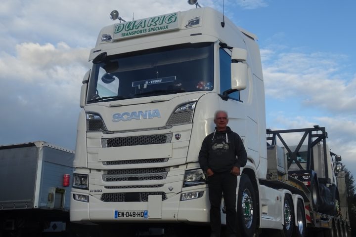 Nouveau tracteur Scania R580 — DUARIG Transports