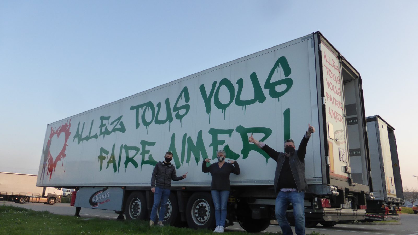 Allez tous vous faire transporter ! — DUARIG Transports