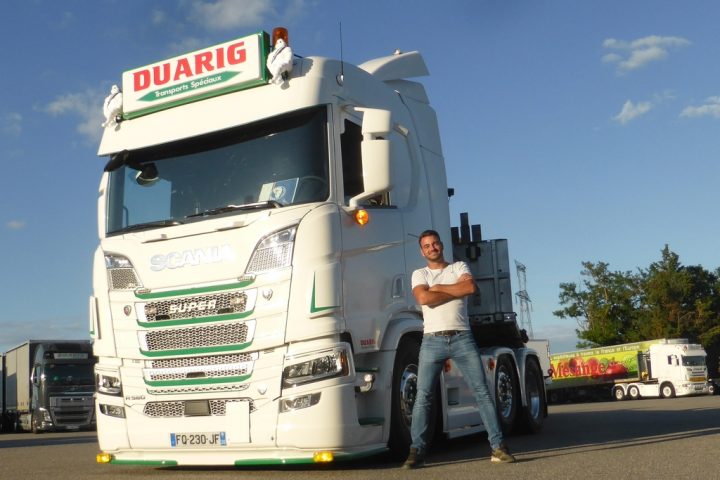 Alexis, un chauffeur heureux — DUARIG Transports