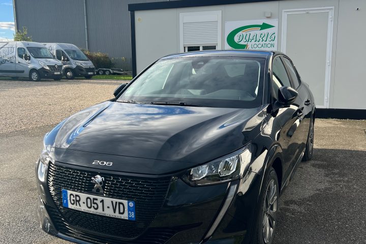 Peugeot e-208 électrique — DUARIG Transports